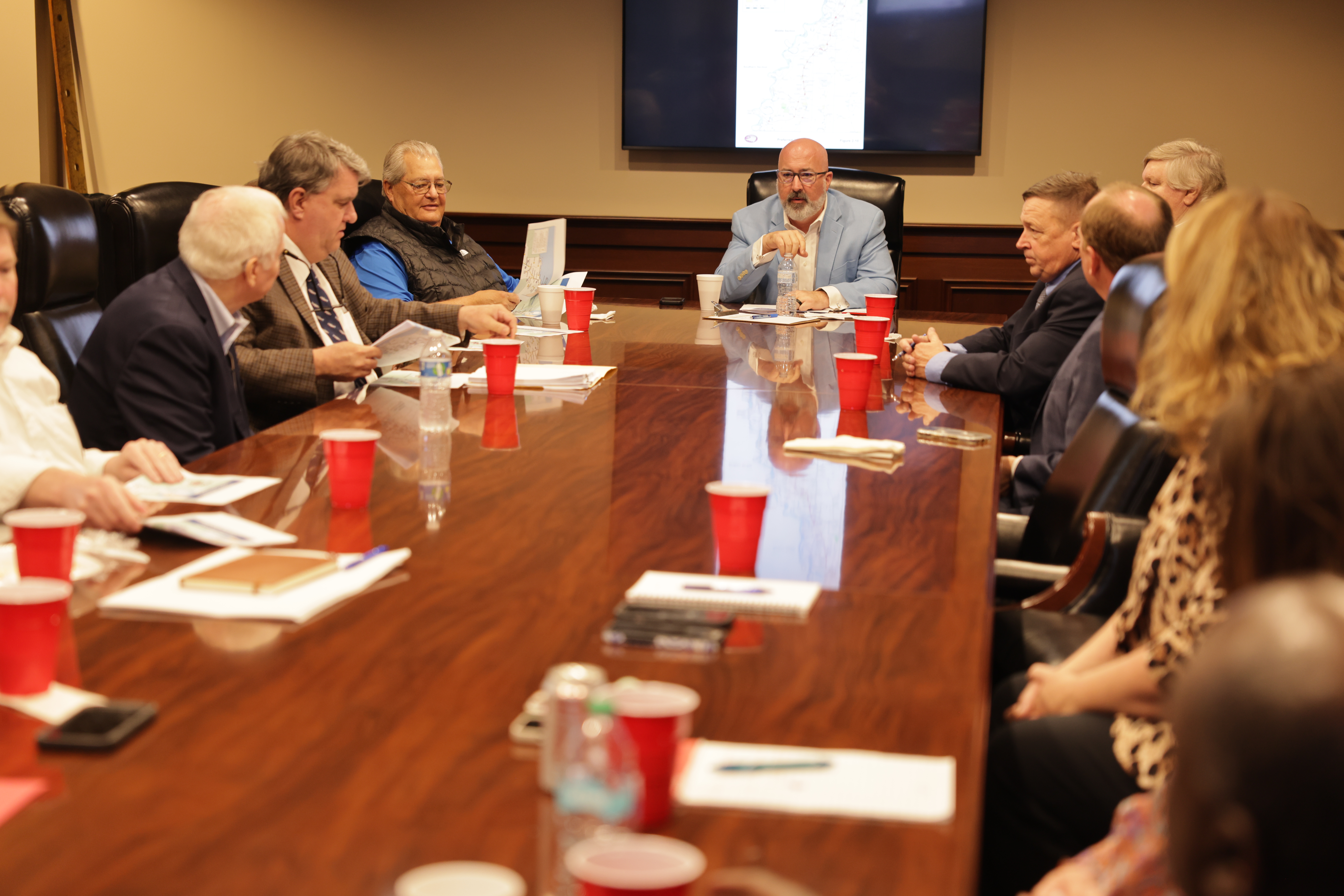 MDOT hosts meeting on I-69 future with Commissioners, former U.S. Senator and stakeholders