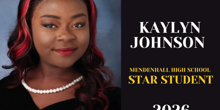 Kaylyn Johnson Named Mendenhall High School STAR Student