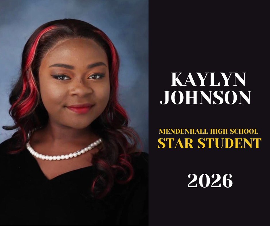 Kaylyn Johnson Named Mendenhall High School STAR Student