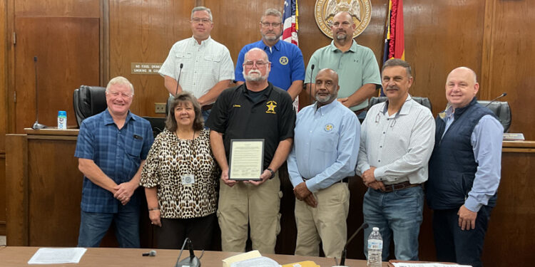 Board of Supervisors Honors Deputy Jeff Smith at April Meeting