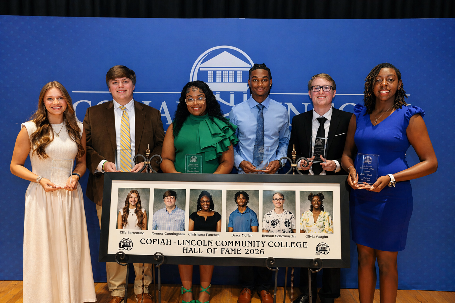 Six inducted into Co-Lin Wesson Campus Hall of Fame 