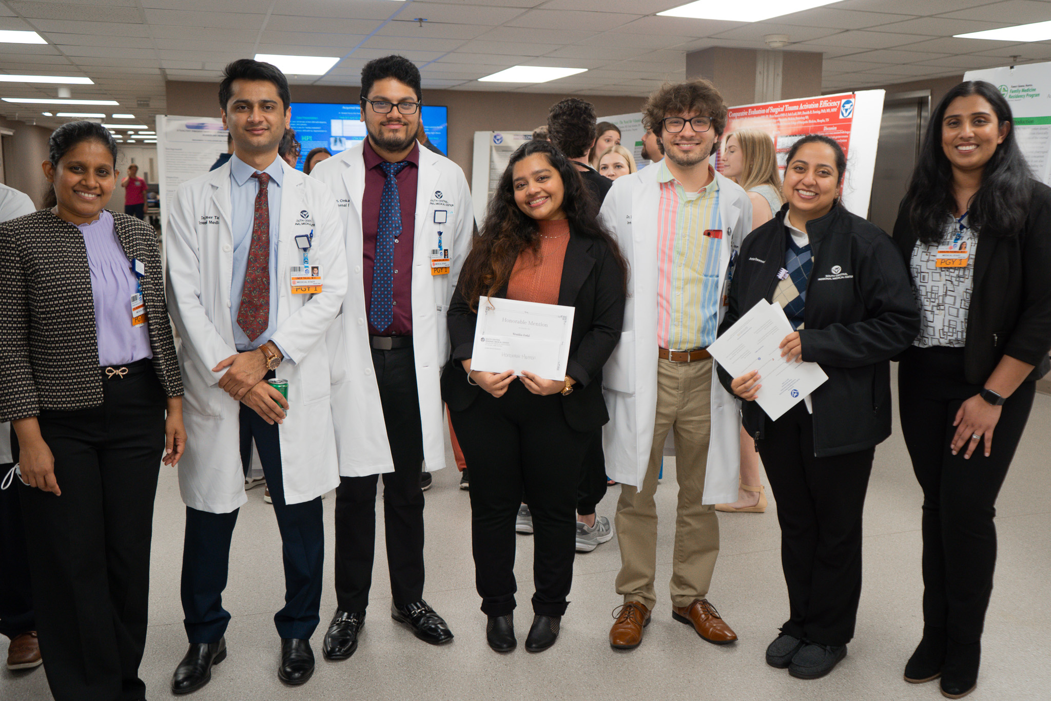 SCRMC’s Graduate Medical Education Program Hosts Inaugural Poster Symposium