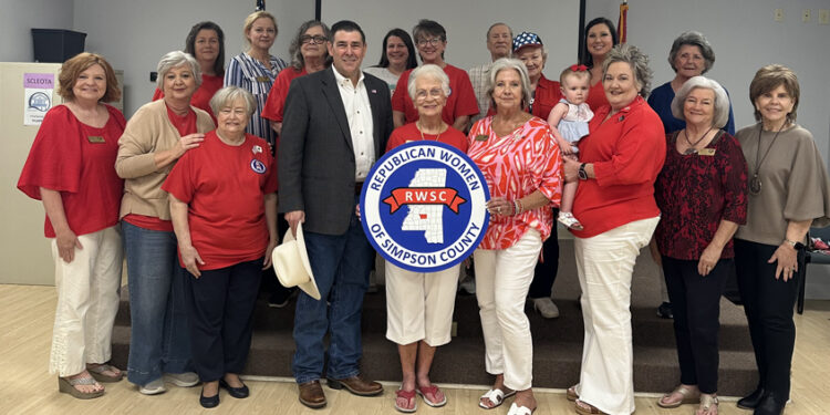 Gubernatorial Candidate Andy Gipson Addresses Republican Women of Simpson County