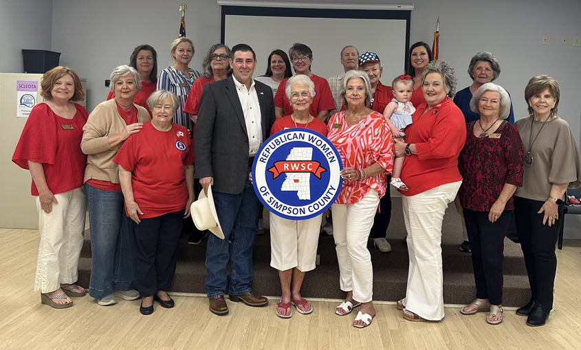 Gubernatorial Candidate Andy Gipson Addresses Republican Women of Simpson County