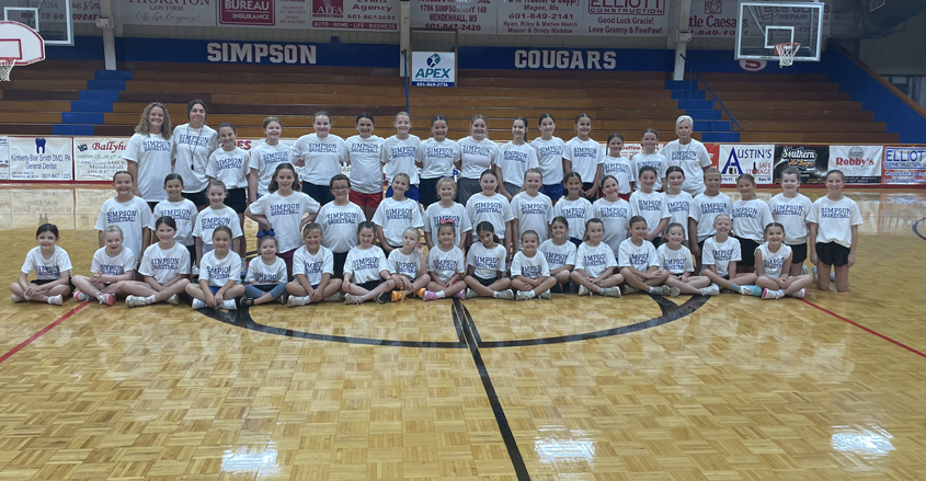 Future Cougars Take the Field at Simpson County Academy Athletic Camp