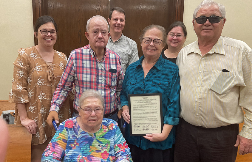 Board Honors Retiring Employee, Receives Road, Grant and Public Safety Updates