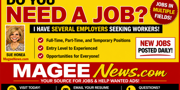 Do you need a job? Check out these listenings!