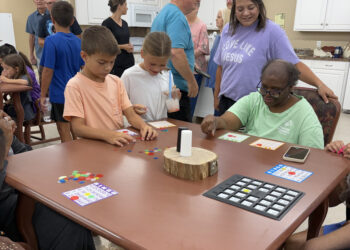 Bingo Brings Smiles at Boswell During Mission Magee
