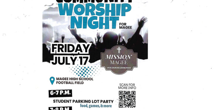 Community Worship Service @ Trojan Field Friday night