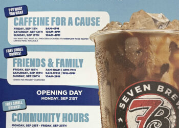 Free Drinks Are Coming! 7 Brew Gets Ready for Magee Opening