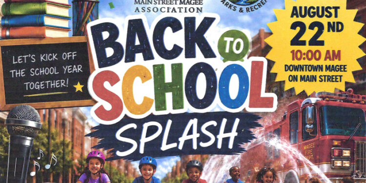 Back to School Splash — August 22!