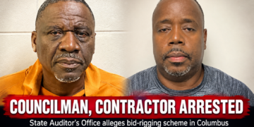 Auditor’s Office Arrests Former Columbus City Councilman and Contractor
