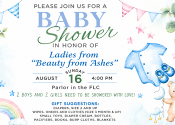 Baby Shower for the Ladies from “Beauty from Ashes”