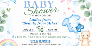 Baby Shower for the Ladies from “Beauty from Ashes”