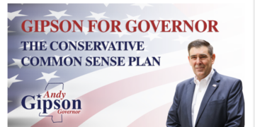 Gipson for Governor Campaign Releases Conservative Common Sense Plan for Mississippi