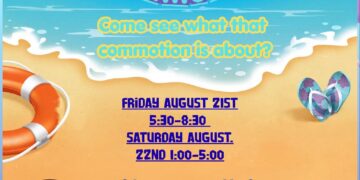 Ocean Commotion VBS August 21st  5:30-8:00