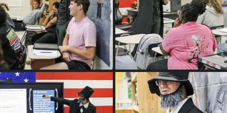 Mize Teacher Brings History to Life