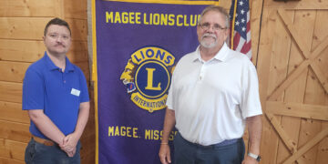 Magee Lions Club Learns About Growing Need for Foster Families