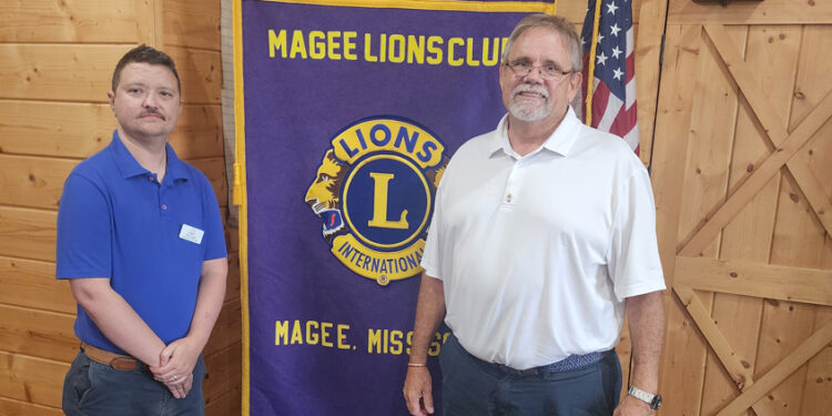 Magee Lions Club Learns About Growing Need for Foster Families