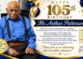 Happy 105th Birthday, Mr. Arthur Patterson
