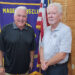 Coach Todd Mangum Speaks to Magee Lions Club and Welcomes New Member Justin Hemphill