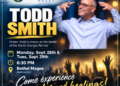 Pastor Todd Smith @ Bethel Assembly (behind Dairy Queen) September 28th & 29th