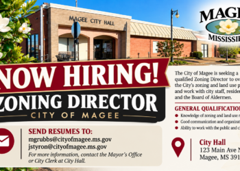 City of Magee Seeking Zoning Director