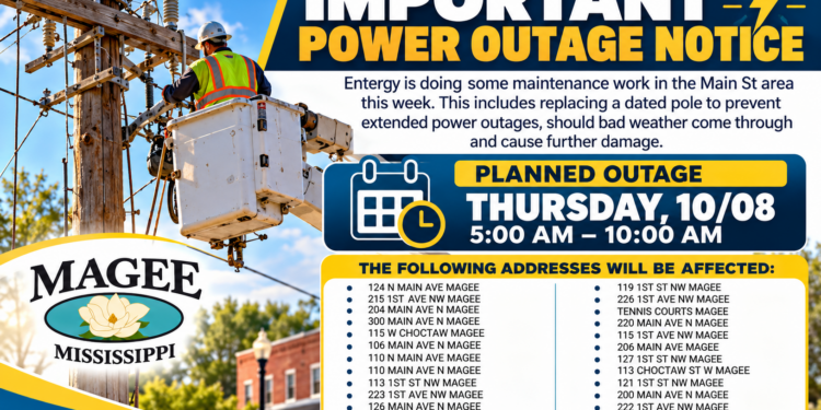 Important Power Outage Notice!