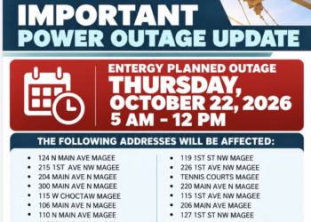 Power Outage Update for Thursday, October 22nd (Check and see if you are on the list!)