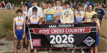 Simpson Academy Boys Bring Home State Cross Country Championship!