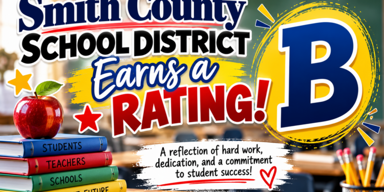 Smith County School District Earns B Rating