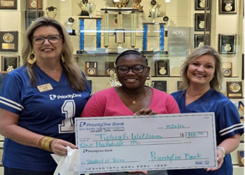 SCTC Names Tyleigh Williams Student of the Term!